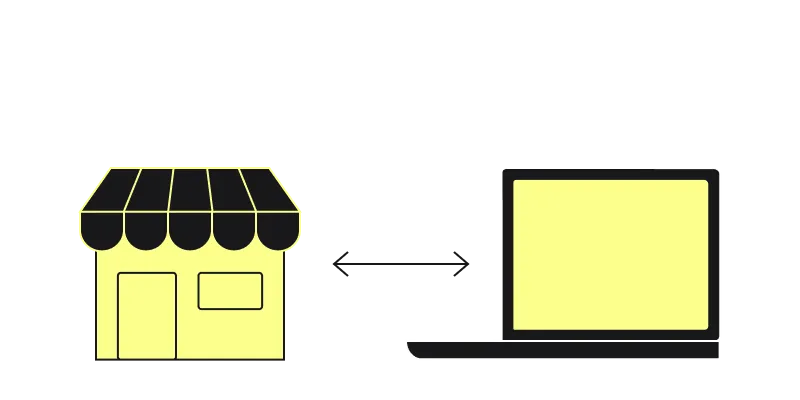 Comparing responsibilities between in-store and tech sales
